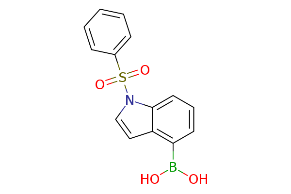 1-Benzenesulfonyl-1H-indole-4-boronic Acid