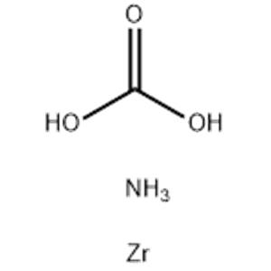 Carbonic acid ammonium zirconium salt