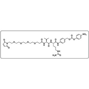 Mal-PEG4-Val-Cit-PAB-PNP