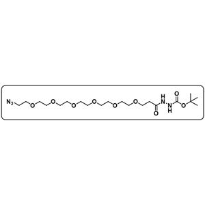 Azido-PEG6-hydrazide-Boc