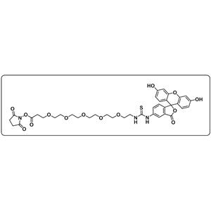 5-FITC-PEG5-NHS ester