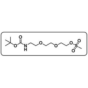 Boc-NH-PEG3-Ms