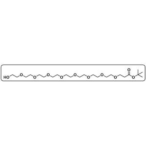 Hydroxy-PEG8-t-butyl ester