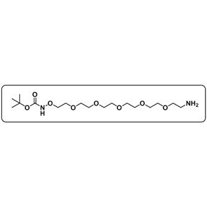 t-Boc-Aminooxy-PEG5-amine