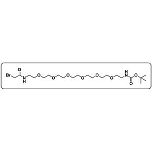 BrCH2CONH-PEG6-NHBoc