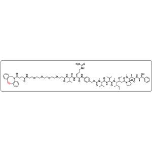 DBCO-PEG4-Val-Cit-PAB-MMAE