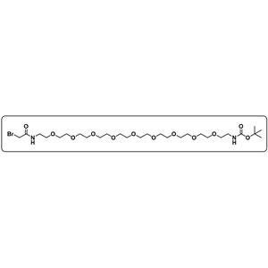 BrCH2CONH-PEG9-NHBoc