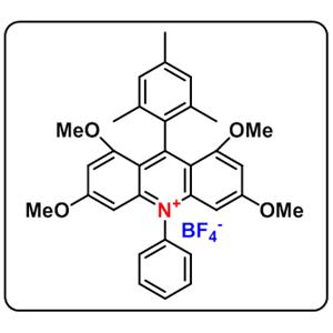 9-mesityl-1,3,6,8-tetramethoxy-10-phenylacridin-10-ium tetrafluoroborate