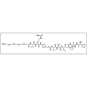 Amino-PEG4-Val-Cit-PAB-MMAE