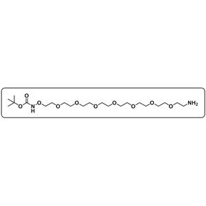 t-Boc-Aminooxy-PEG11-amine