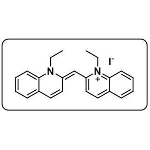 Quinolinium；1-ethyl-2-[(1-ethyl-2(1H)-quinolinylidene)methyl]-, iodide