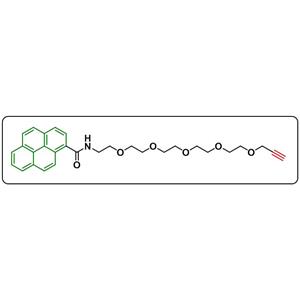 Pyrene-PEG5-propargyl