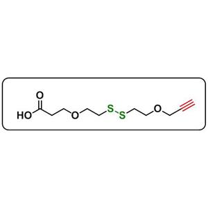 Propargyl-PEG1-SS-PEG1-acid