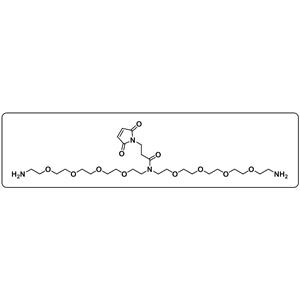 N-Mal-N-bis(PEG4-amine) TFA salt