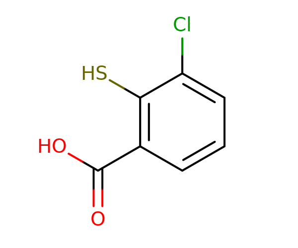 3-Chloro-2-mercaptobenzoic acid