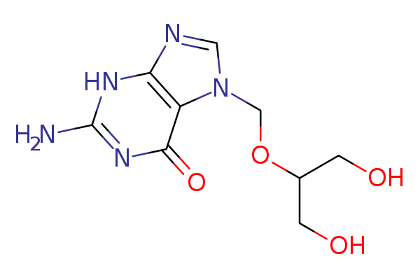 2-Amino-1,7-dihydro-7-[[2-hydroxy-1-(hydroxymethyl)ethoxy]methyl]-6H-purin-6-one