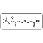 N-Methyl-N-(t-Boc)-PEG1-Acid