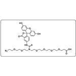 N-(Azido-PEG2)-N-Fluorescein-PEG4-acid