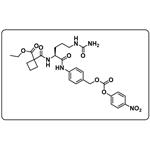 Ethyl (S)-1-((1-((4-((((4-nitrophenoxy)carbonyl) oxy)methyl)phenyl)amino)-1-oxo-5-ureidopenta n-2-yl)carbamoyl)cyclobutane-1-carboxylate