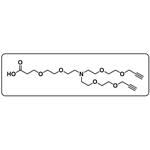 N-(Acid-PEG2)-N-bis(PEG3-azide)