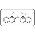 Quinolinium；1-ethyl-2-[(1-ethyl-2(1H)-quinolinylidene)methyl]-, iodide