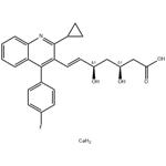 	(3S,5R,6E)-7-[2-Cyclopropyl-4-(4-fluorophenyl)-3-quinolinyl]-3,5-dihydroxy-6-heptenoic Acid CalciuM Salt