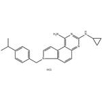 	7H-Pyrrolo[3,2-f]quinazoline-1,3-diaMine, N3-cyclopropyl-7-[[4-(1-Methylethyl)phenyl]Methyl]