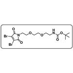 3,4-Dibromo-Mal-PEG2-NHBoc