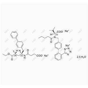 LCZ696（valsartan + sacubitril）Sodium impurity 58 2.5 Hydrate