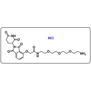 Thalidomide-O-amido-PEG3-NH2 hydrochloride