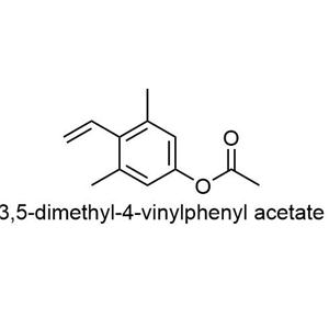 3,5-dimethyl-4-vinylphenyl acetate