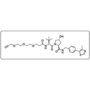 (S,R,S)-AHPC-PEG3-Alkyne