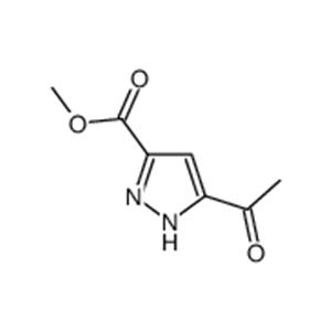 	1H-Pyrazole-3-carboxylic acid, 5-acetyl-, methyl ester (9CI)