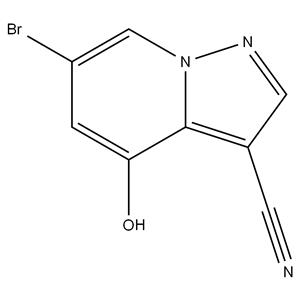 	6-Bromo-4-hydroxy-pyrazolo[1,5-a]pyridine-3-carbonitrile