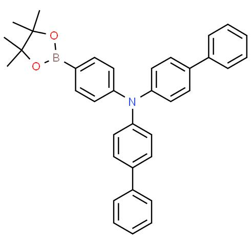 Bis(biphenyl-4-yl)[4-(4,4,5,5-tetramethyl-[1,3,2]dioxaborolan-2-yl)phenyl]amine