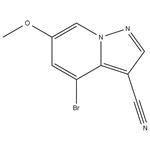 4-Bromo-6-methoxypyrazolo[1,5-a]pyridine-3-carbonitrile