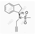 N-Methanesulfonyl-N-propynyl-1-aminoindane