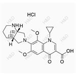 Moxifloxacin EP Impurity B(Hydrochloride)