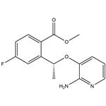 methyl(R)-2-(1-((2-aminopyridin-3-yl)oxy)ethyl)-4-fluorobenzoate