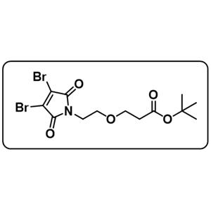 3,4-Dibromo-Mal-PEG1-Boc