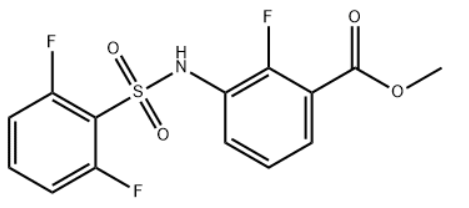 Methyl 3-(2,6-difluorophenylsulfonamido)-2-fluorobenzoate