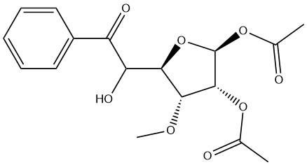 1,2-Di-O-acetyl-5-benzoyl-3-O-Methyl-beta-D-ribofuranose