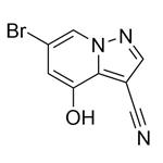 6-Bromo-4-hydroxy-pyrazolo[1,5-a]pyridine-3-carbonitrile