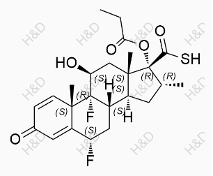  Fluticasone Propionate Intermediate Impurity E