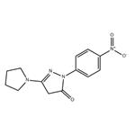 1-(4-Nitrophenyl)-3-pyrrolidino-2-pyrazolin-5-one