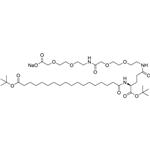 tBuO-Ste-Glu(AEEA-AEEA-ONa)-OtBu