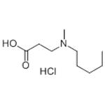 3-(N-Methylpentylamino)propionic acid hydrochloride