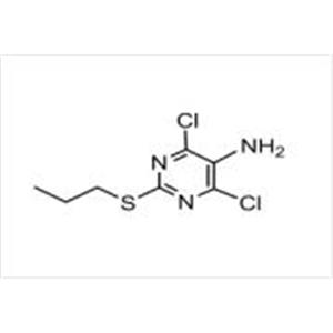 4,6-dichloro-2-(propylsulfanyl)pyrimidin-5-amine