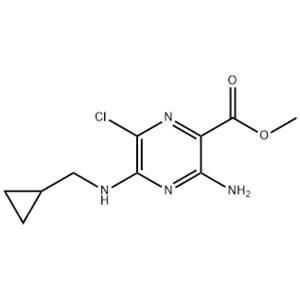 METHYL 3-AMINO-6-CHLORO-5-[(CYCLOPROPYLMETHYL)AMINO]PYRAZINE-2-CARBOXYLATE