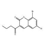 6,8-DIBROMO-3-BUTYRYL-2H-CHROMEN-2-ONE